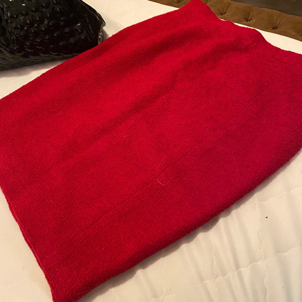 Vintage Chanel tweed skirt.